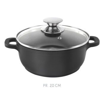 4-dielna súprava riadu s 3 sklenenými pokrievkami Orion Grande - Image 8
