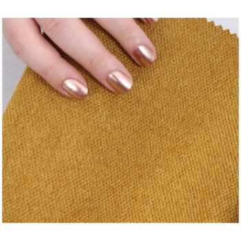 Taburet v horčicovej farbe Copper – Artie – Obrázok 5