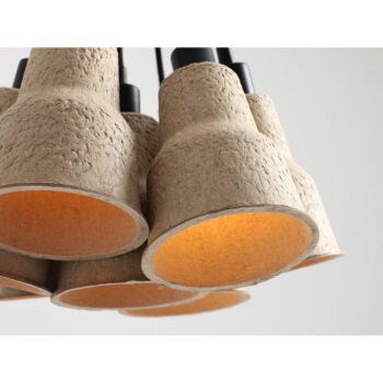 Béžové závesné svietidlo ø 32 cm Celulo – CustomForm - Image 5