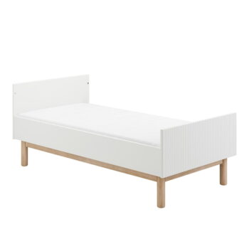 Biela postieľka 70x140 cm Miloo – Pinio – Obrázok 3