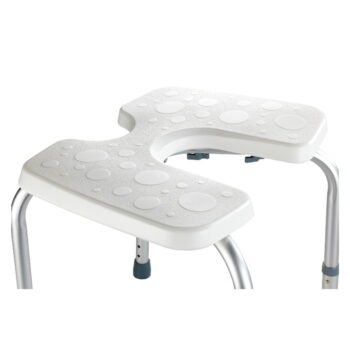 Stolička do sprchy Wenko Hygienic Stool White, 53 × 46 cm – Obrázok 2