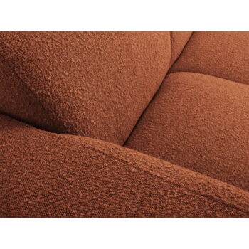 Hnedá pohovka z textílie bouclé 235 cm Molino – Micadoni Home - Image 6