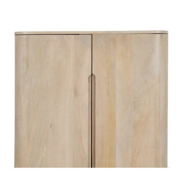 Skrinka z mangového dreva v prírodnej farbe 90x138 cm Batel – Ixia – Obrázok 10