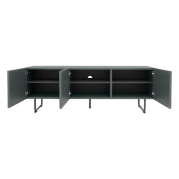 Zeleno-sivý TV stolík 146x51 cm Parma – Tenzo - Image 3