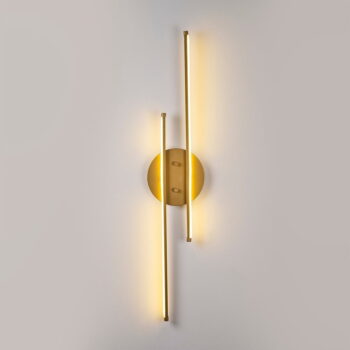 LED nástenné svietidlo v zlatej farbe Umut – Opviq lights - Image 5