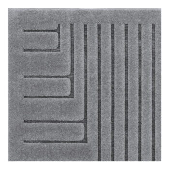 Antracitovosivý koberec 160x230 cm Valley – Asiatic Carpets – Obrázok 4