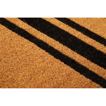 Rohožka z kokosového vlákna 55x125 cm Black Stripe – Premier Housewares – Obrázok 2
