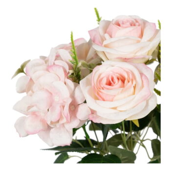 Umelá kvetina (výška 43 cm) Roses – Ixia – Obrázok 5