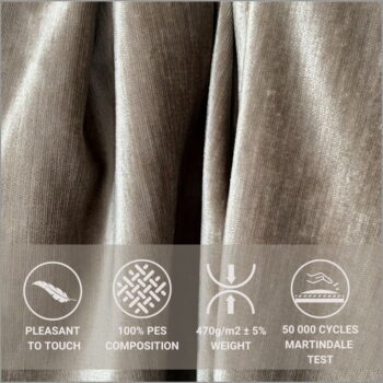 Béžová boxspring posteľ s úložným priestorom 160x200 cm Passion – Maison de Rêve – Obrázok 4