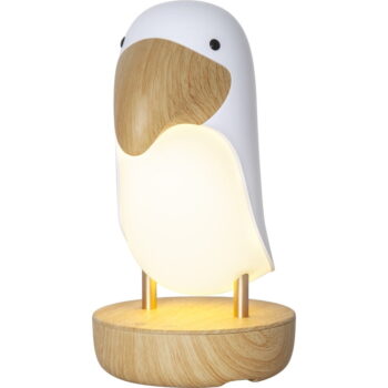 Bielo-hnedé LED detské nočné svetlo Toucan - Star Trading - Image 6