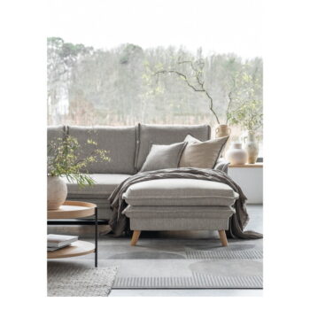 Béžová rozkladacia rohová pohovka (pravý roh) Charming Charlie – Miuform – Obrázok 5