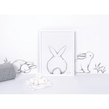 Hárok samolepiek 30x42 cm Bunnies – Lilipinso - Image 3