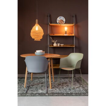 Stolová lampa v zlatej farbe White Label Aria – Obrázok 9