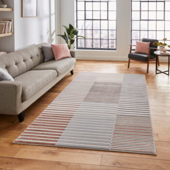 Ružový/sivý koberec 220x160 cm Apollo - Think Rugs - Image 5
