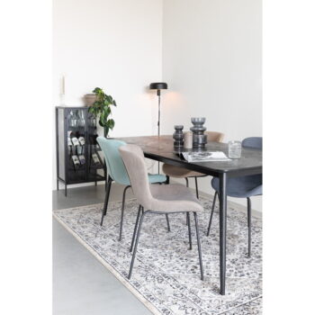 Jedálenský stôl v dekore duba 80x160 cm Fabio – White Label – Obrázok 3