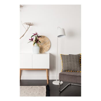 Biela stojacia lampa Zuiver Buckle Head - Image 6