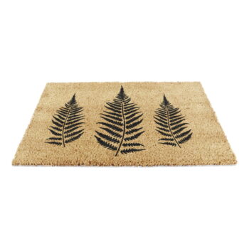 Rohožka z kokosového vlákna 40x60 cm Fern Leaf – Artsy Doormats - Image 5