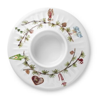 Porcelánový svietnik s vianočným motívom Hammershøi Christmas – Kähler Design – Obrázok 9