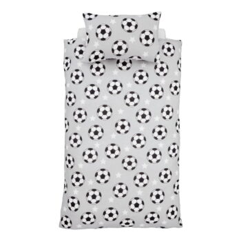 Flanelové detské obliečky na jednolôžko 135x200 cm Football Stars – Catherine Lansfield - Image 2