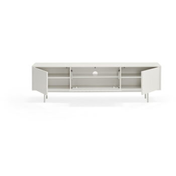Biely TV stolík 180x52 cm Sierra – Teulat – Obrázok 2