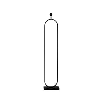 Matne čierny podstavec stojacej lampy 142 cm Jamiri – Light & Living