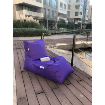 Fialový záhradný sedací vak Daybed – Floriane Garden – Obrázok 4