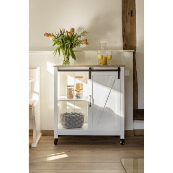 Servírovací stolík na kolieskach 40x80 cm Country House - Wenko - Image 8