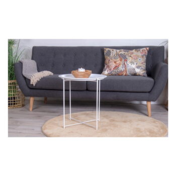 Kovový okrúhly odkladací stolík ø 47 cm Bastia – House Nordic - Image 4