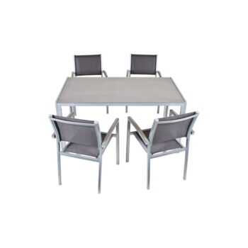Záhradný jedálenský stôl 90x150 cm Grace – Garden Pleasure – Obrázok 8