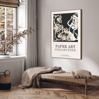 Plagát v ráme 51x71 cm Paper Art 8 – Malerifabrikken - Image 2