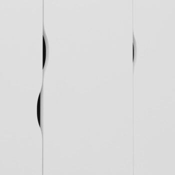 Biela šatníková skriňa Tvilum Oslo, 147 x 200 cm - Image 3