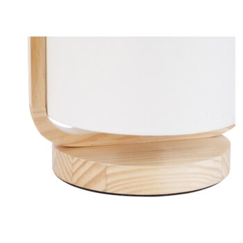 Krémovobiela stolová lampa Leitmotiv Snap, výška 21,5 cm – Obrázok 5