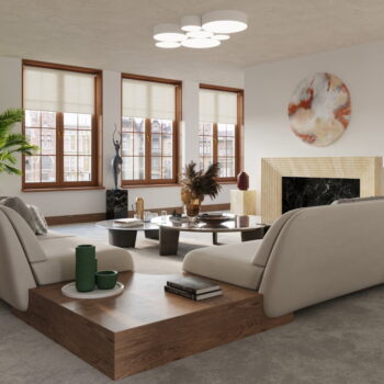 Biele závesné svietidlo ø 35 cm Atis – Nice Lamps - Image 3