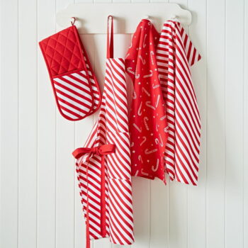 Bavlnené utierky s vianočným motívom v súprave 4 ks 50x70 cm Candy Cane – Catherine Lansfield - Image 7