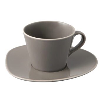 Sivá porcelánová šálka na kávu Villeroy & Boch Like Organic, 270 ml - Image 2