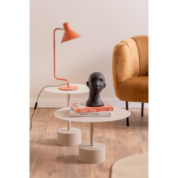 Kovový okrúhly odkladací stolík ø 55 cm Nowa – Leitmotiv - Image 2