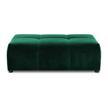 Zelený zamatový modul pohovky Rome Velvet - Cosmopolitan Design - Image 2
