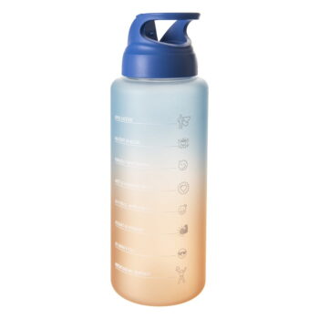 Oranžovo-modrá tritánová fľaša 1 l Moly – Orion – Obrázok 3