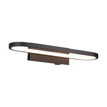 Matne čierne LED nástenné svietidlo (dĺžka 40 cm) Gianni - Trio - Image 2