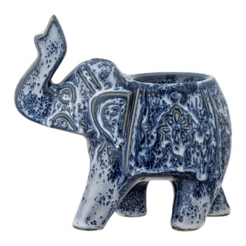 Kameninový svietnik na čajovú sviečku Oliphant – Bloomingville - Image 3