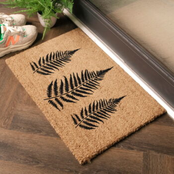 Rohožka z kokosového vlákna 40x60 cm Fern Leaf – Artsy Doormats - Image 6