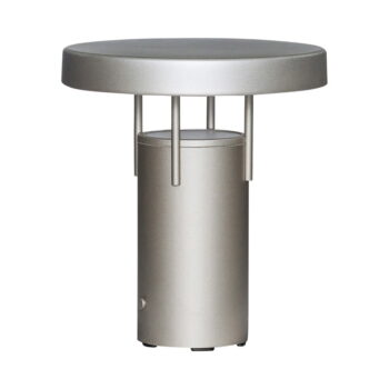 Svetlosivá LED stmievateľná stolová lampa (výška 20 cm) BringMe – Hübsch