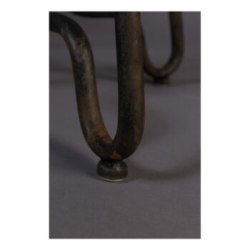 Čierna kovová vysoká stolička Dutchbone Ovid, výška 88 cm - Image 9