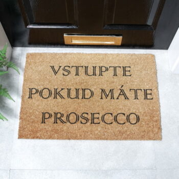 Rohožka z kokosového vlákna 40x60 cm Prosecco – Artsy Doormats - Image 5