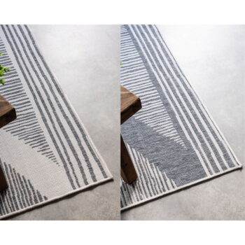 Krémovo-sivý vonkajší koberec 80x150 cm Gemini – Elle Decoration – Obrázok 7