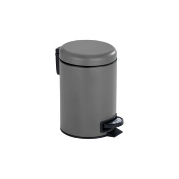 Sivý pedálový oceľový odpadkový kôš 3 l Leman – Wenko - Image 3