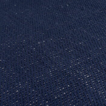 Tmavomodrý bavlnený detský koberec 100x150 cm Pom Edge Reversible – Flair Rugs - Image 3