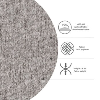 Svetlohnedá boxspring posteľ s úložným priestorom 200x200 cm Imagine – Maison de Rêve - Image 4