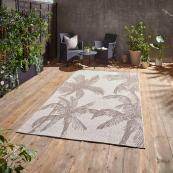 Béžový vonkajší koberec 120x170 cm Miami – Think Rugs - Image 4