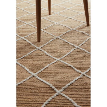 Ručne tkaný jutový koberec v prírodnej farbe 80x150 cm Kunu – Hanse Home - Image 6